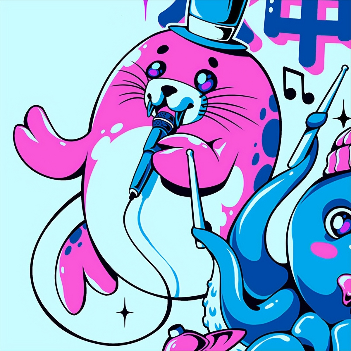 【插画欣赏】这样的潮流T袖插画，好想买！