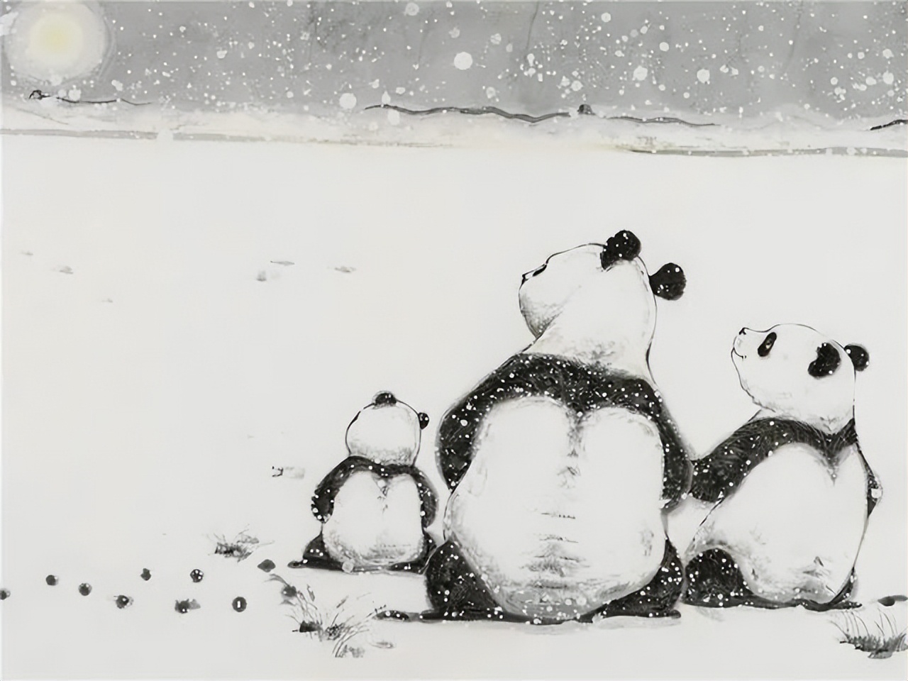 国画的神韵，西画的写实