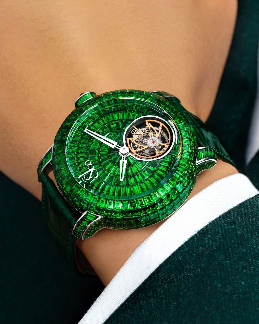 jacob&co手表天体系列,jacobco轮盘手表