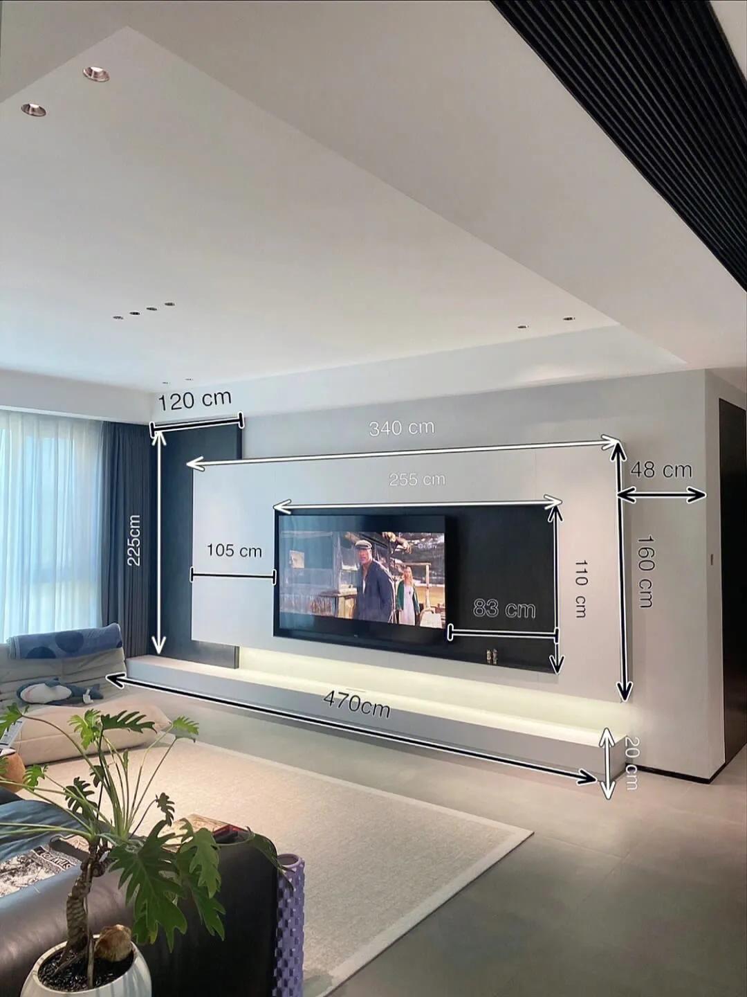 20款电视背景墙颜色设计效果图,电视背景墙设计效果图