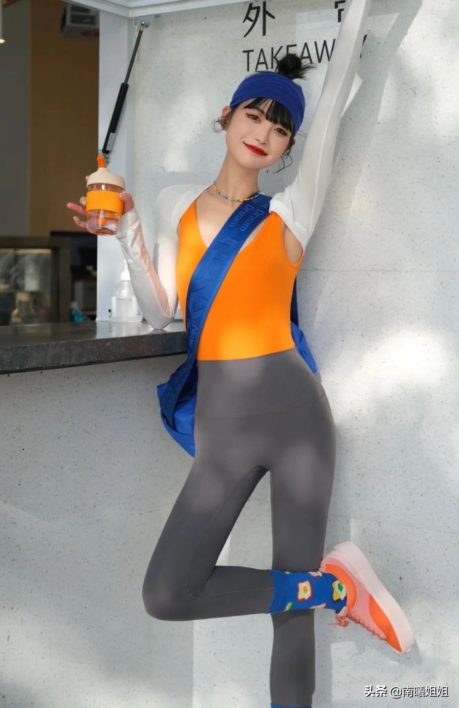 无痕裤穿搭街拍,无痕裤街拍穿搭