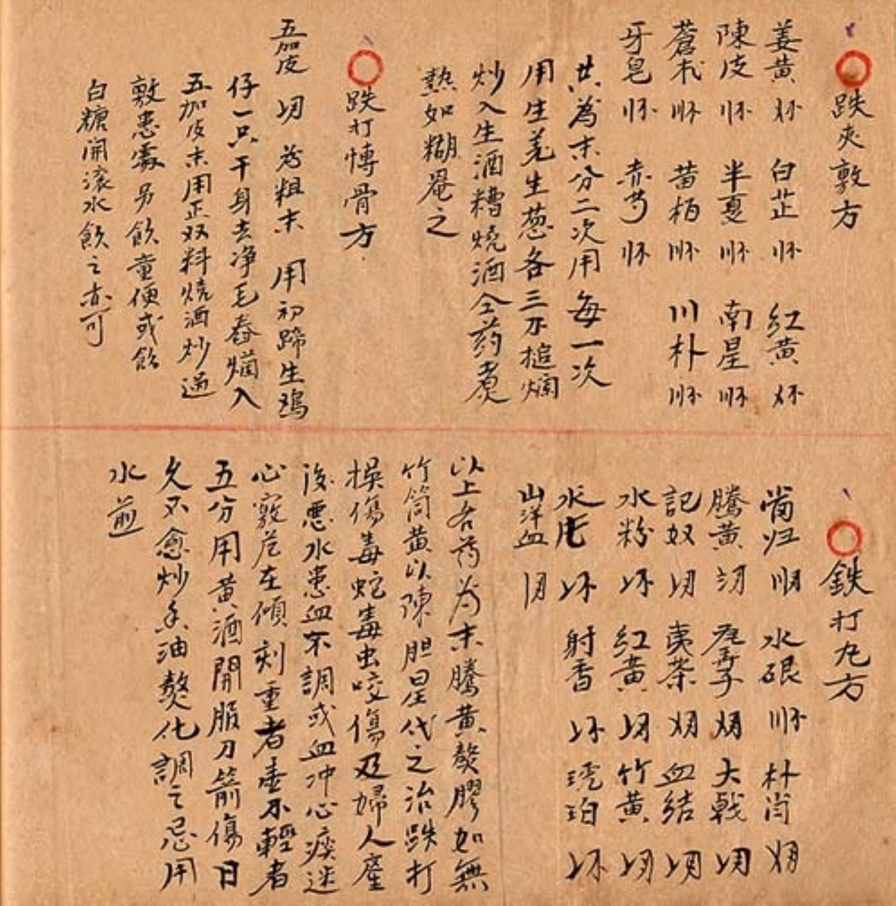 祖传中医治跌打损伤秘方,老中医专医跌打秘方