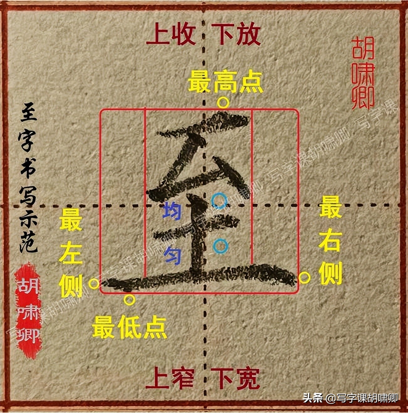 练字的时候，牢记七条“黄金规律”一旦掌握，你的字会越练越漂亮