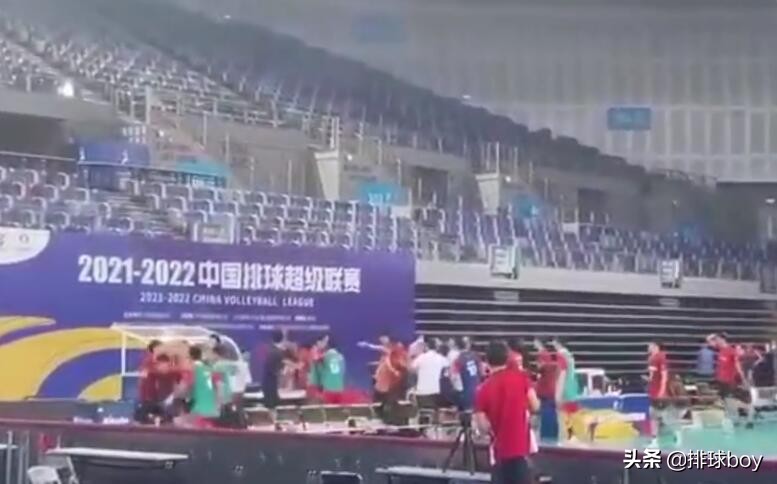 男排打架事件情况通报,男排联赛江苏对天津比赛