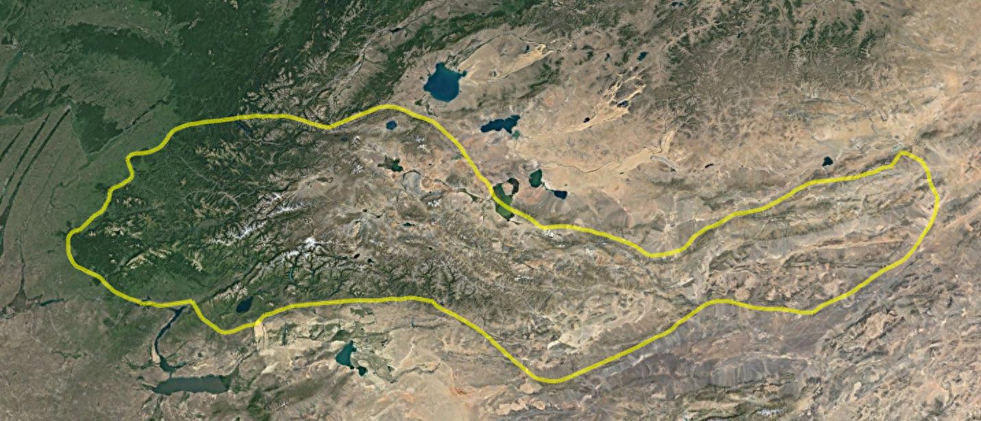 阿尔泰山有哪些国家,阿尔泰山边境分布图