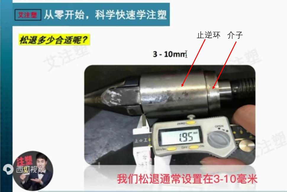 注塑机螺杆松退是什么意思,注塑机螺杆松退在哪里调