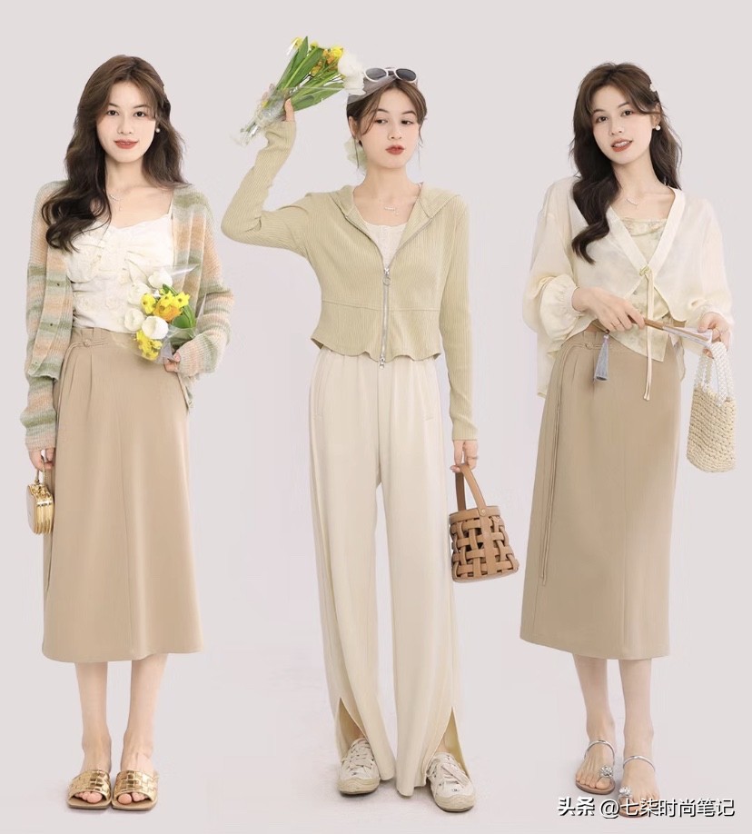初春新搭配这样穿让你美出新高度,春季搭配还能这么穿简直美翻天