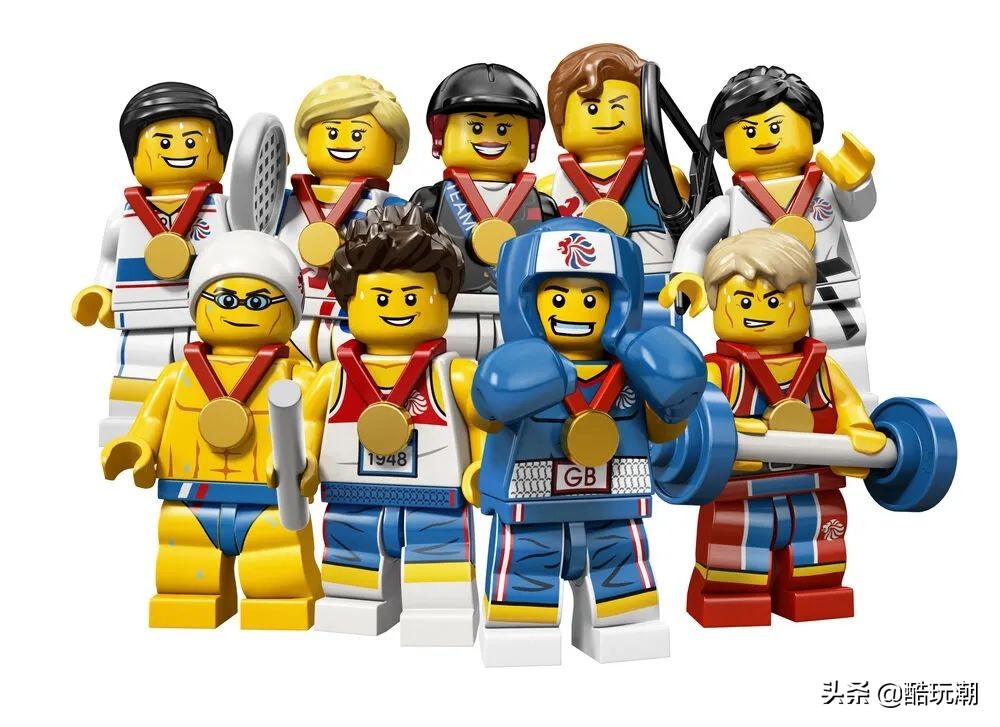 乐高酣畅淋漓的足球赛,新款足球套装