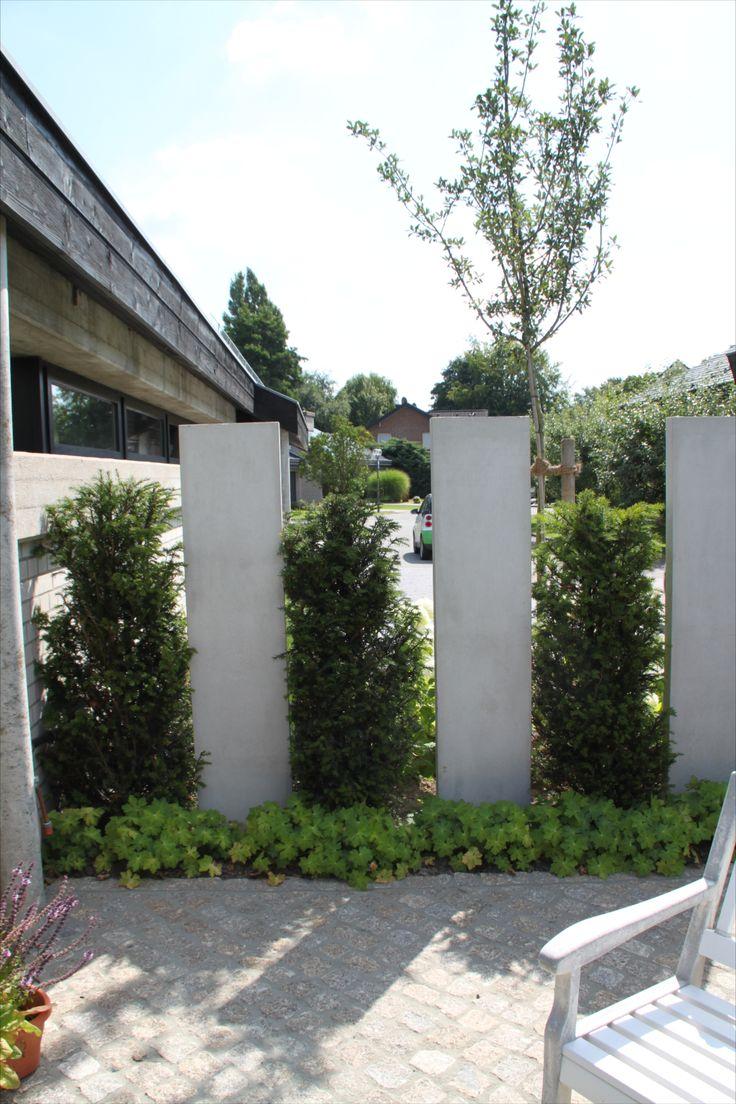 小院不铺砖设计,用红砖设计小院