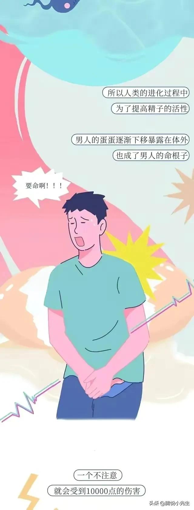 一组漫画告诉你，男生被“踢裆”，究竟有多疼？