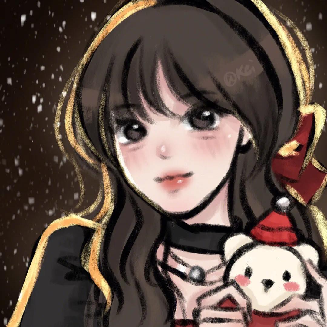 闺蜜头像你的容颜散入我的眼睛,闺蜜头像任你有百般模样我都喜欢