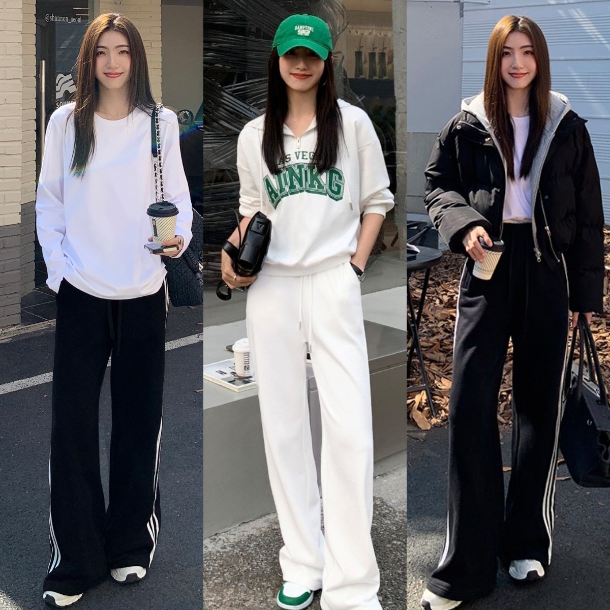 今年流行上短下长穿衣风格,短上衣阔腿裤怎么穿好看