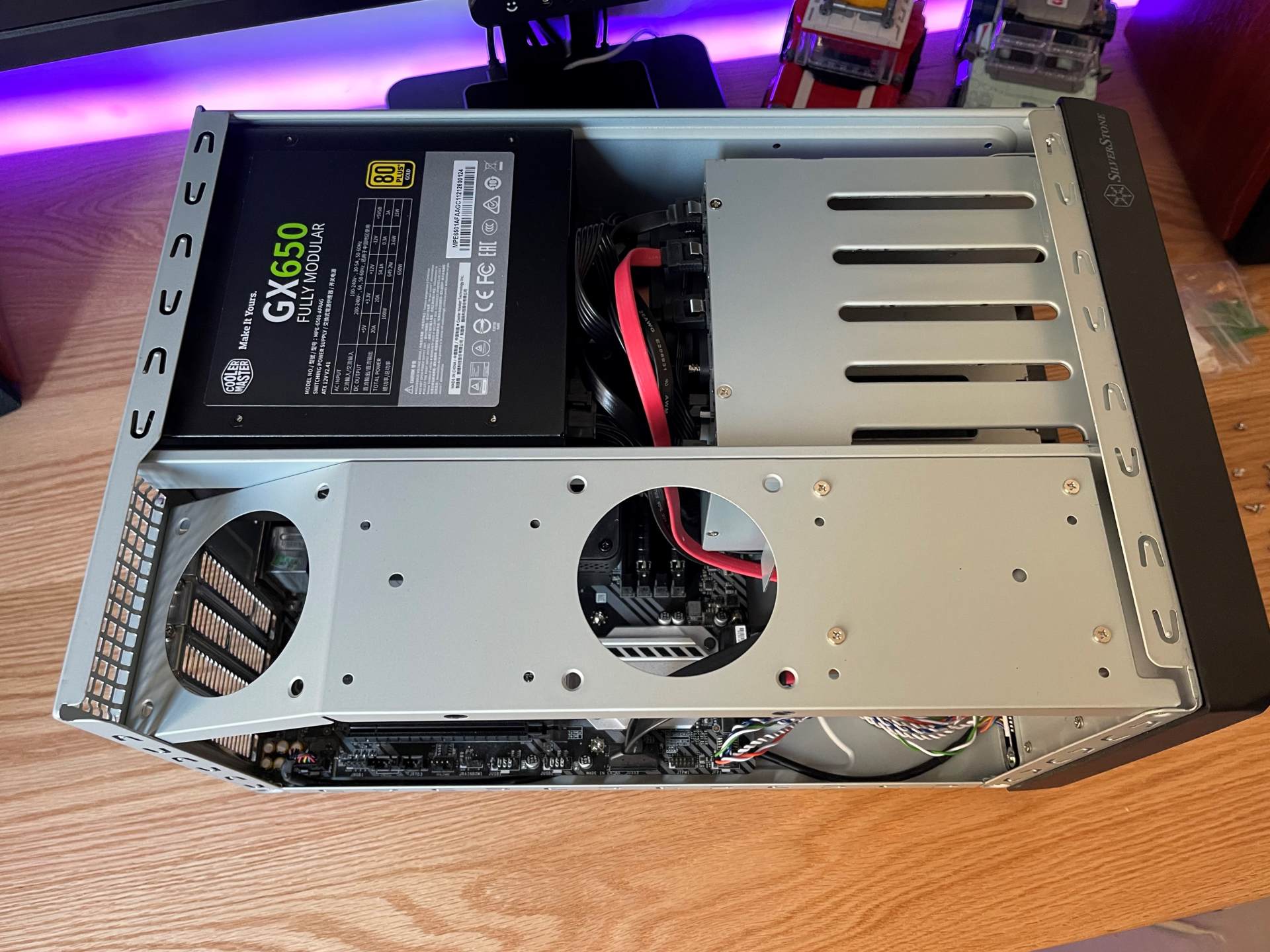 银欣机箱组装nas,银欣搭建nas