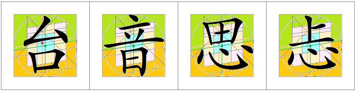 汉字书写的重心,汉字的重心是什么