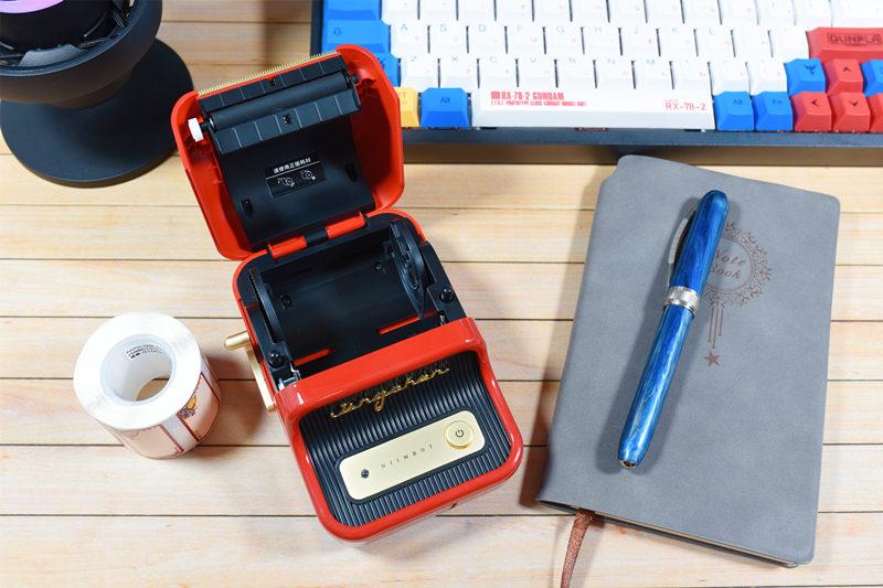 精臣b21标签打印机教程,精臣复古打印机