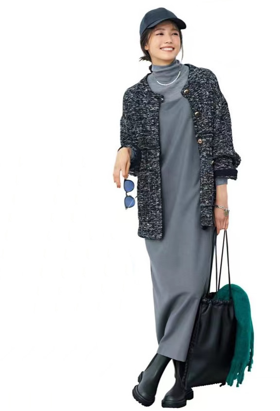 冬季必备穿搭技巧叠穿,穿搭太普通1个叠穿技巧帮你解决