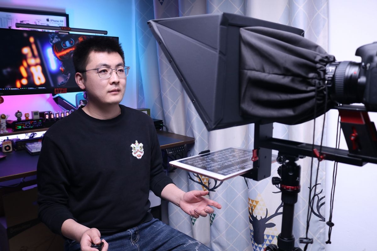 拒绝忘词从容应对百视悦提词器TP170提升视频拍摄效率