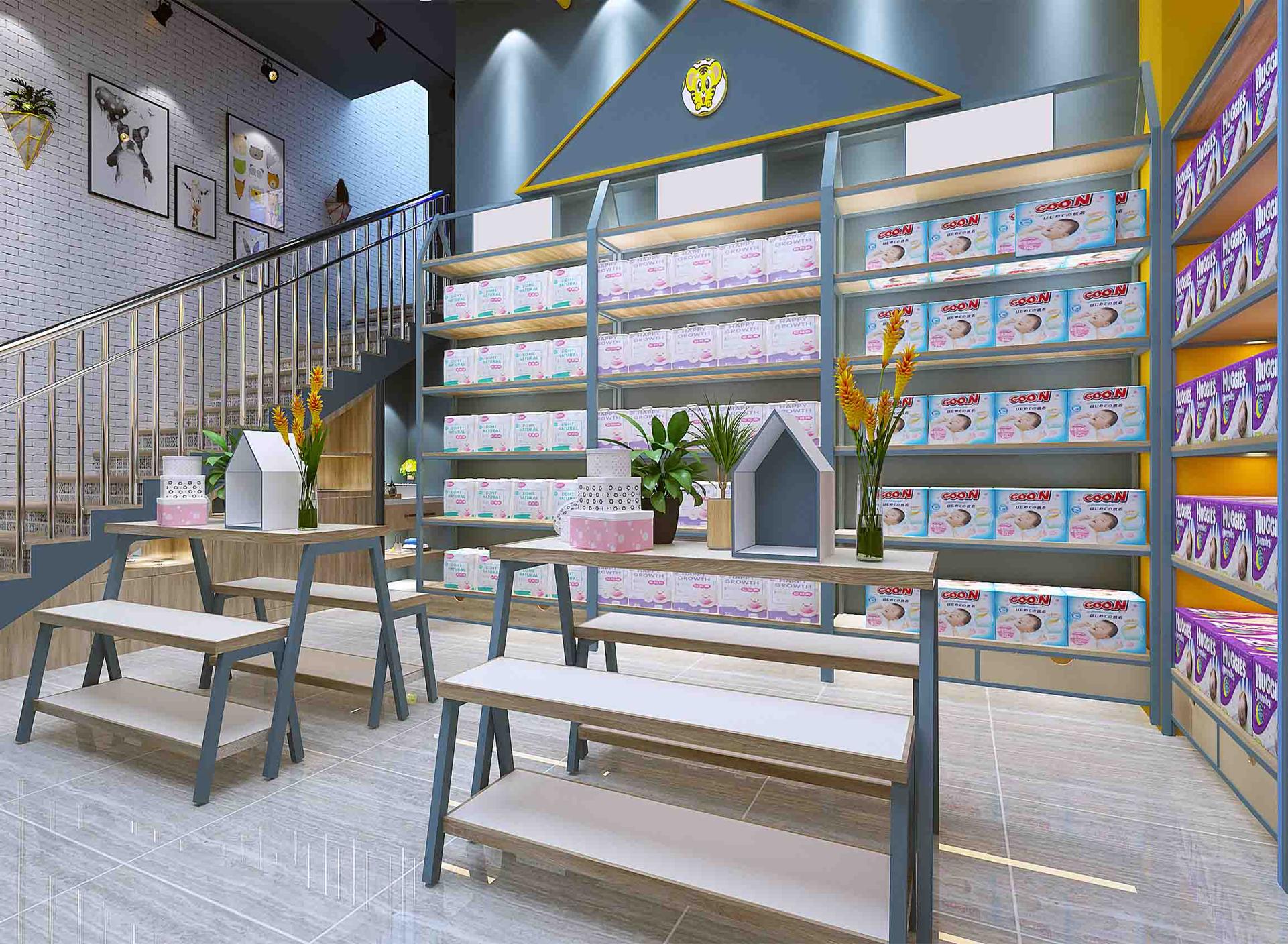 大连专业母婴店装修设计,合肥母婴店装修设计