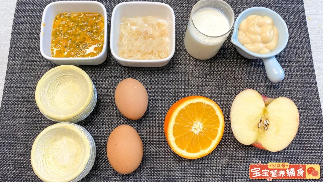 吐司鸡蛋辅食创意早餐,宝宝辅食烘烤苹果鸡蛋点心