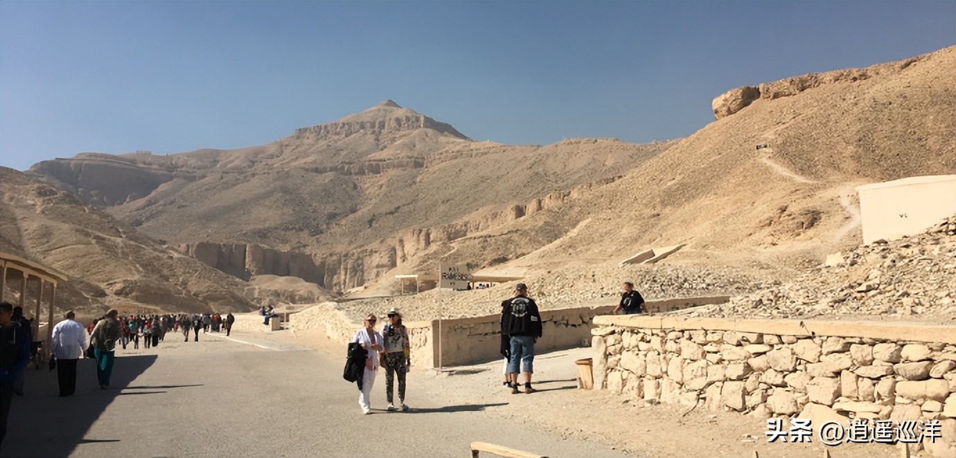 埃及金字塔游玩,去古埃及帝王谷
