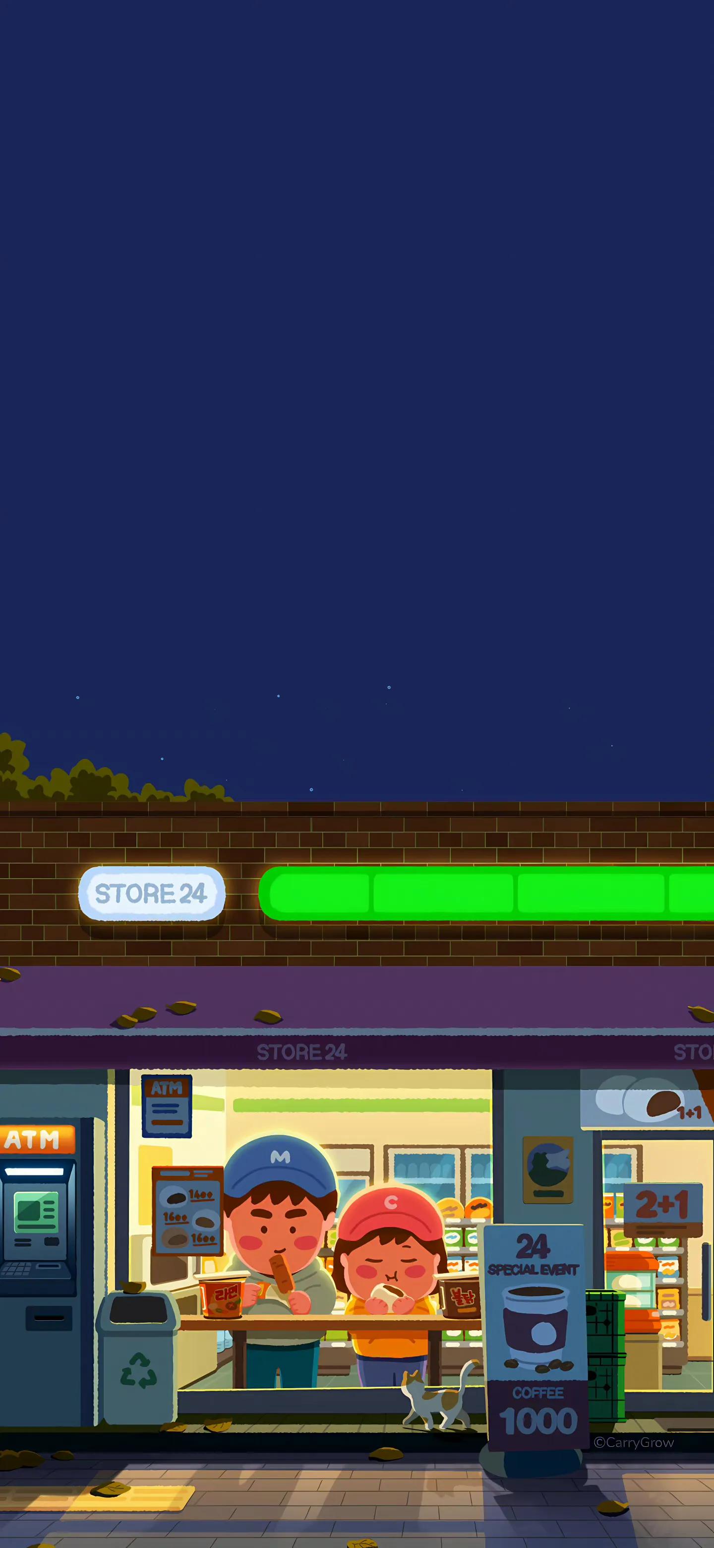 卡通情侣高清壁纸,手机壁纸卡通情侣图片全屏