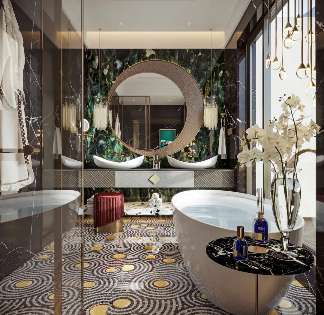 大理石打造的豪宅 (顶级豪宅客厅用什么大理石)