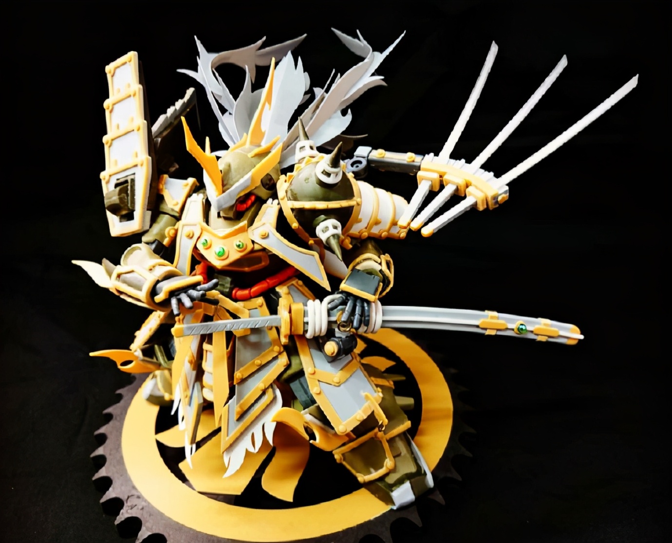 武士主题高达模型合集，大家喜欢哪款？