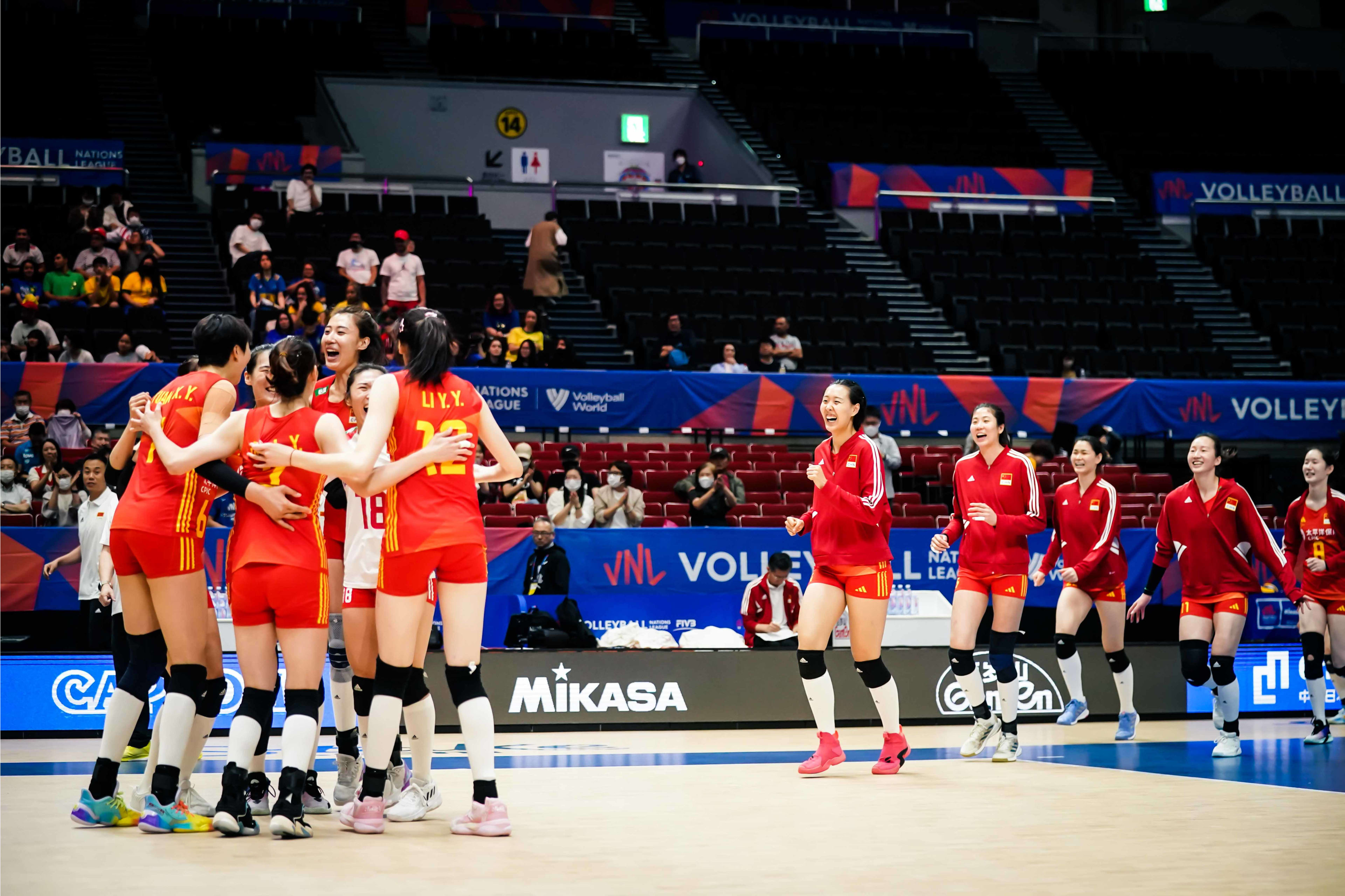 世界女排联赛中国女排1:3不敌日本,韩国女排世界联赛连败