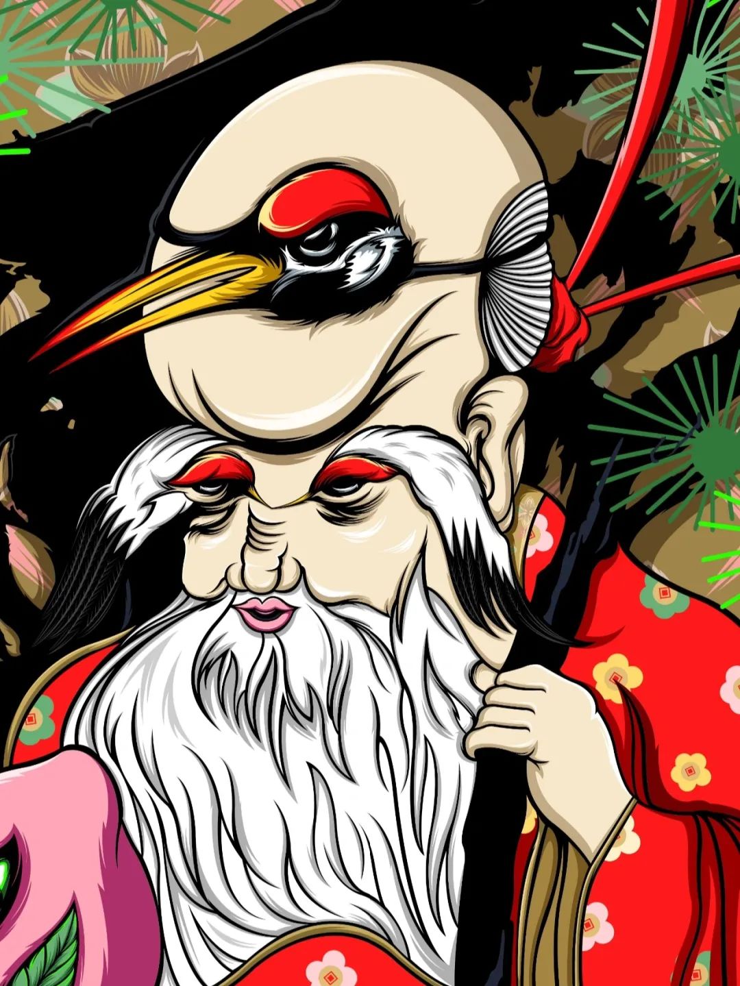 KzengJiang：连接传统与现代间的“东方浮世绘”「中国风艺术家」