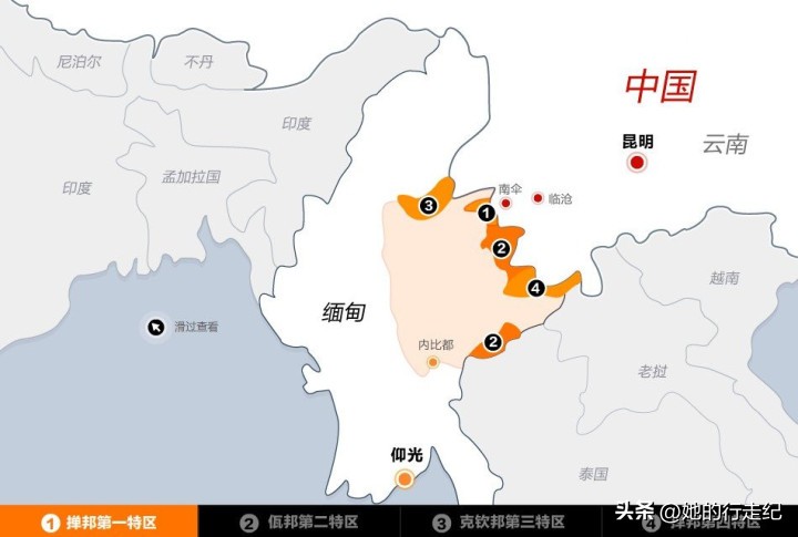 小勐拉到金三角有多远,从缅甸小勐拉走国门回去的流程