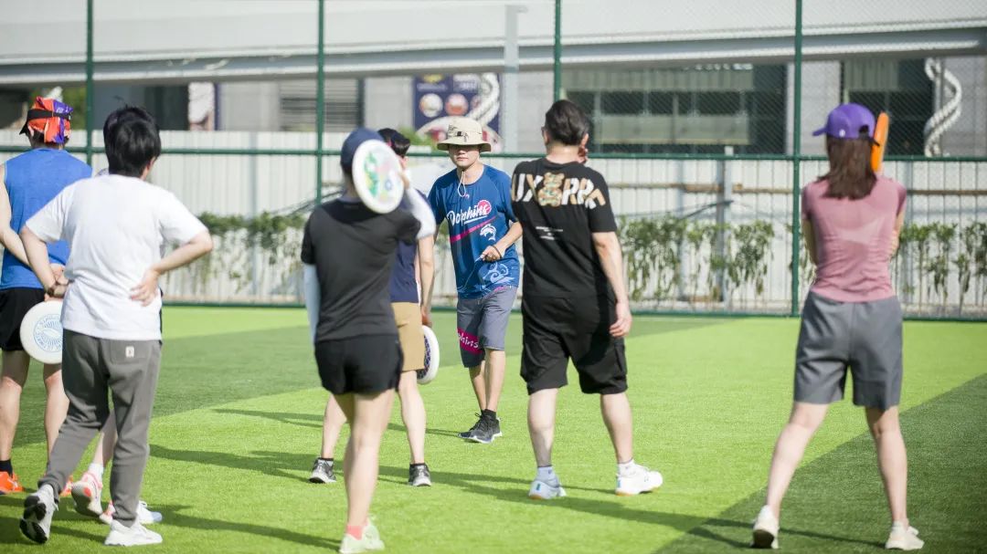 飞盘的“炙热”，热过申城的艳阳