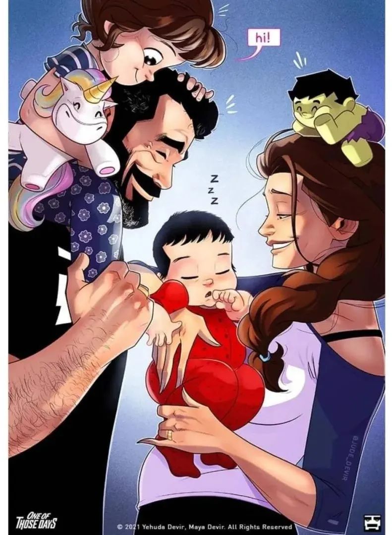 硬汉婚后画与“娇妻”鬼畜日常，被570万人在线围观，太甜腻了