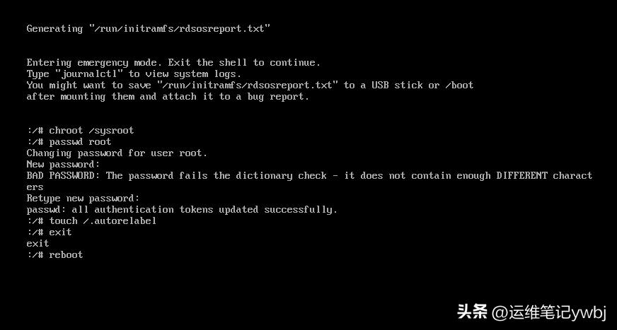 centoslinux7如何重置密码,centos7忘记密码