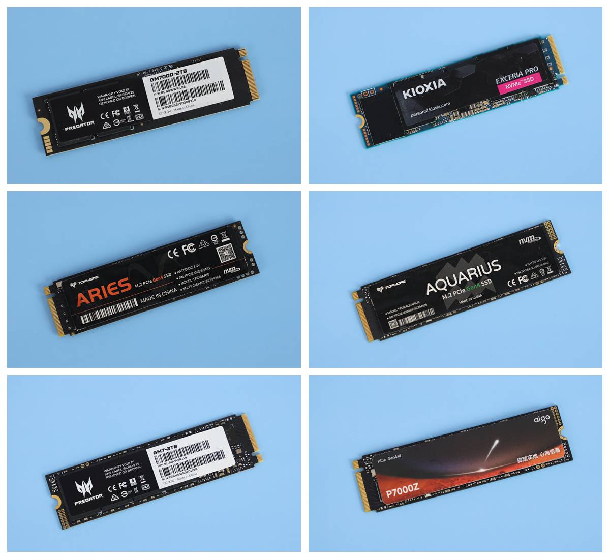 市售六款热门固态硬盘性能横评——谁才是PCIe4.0硬盘性价比之王