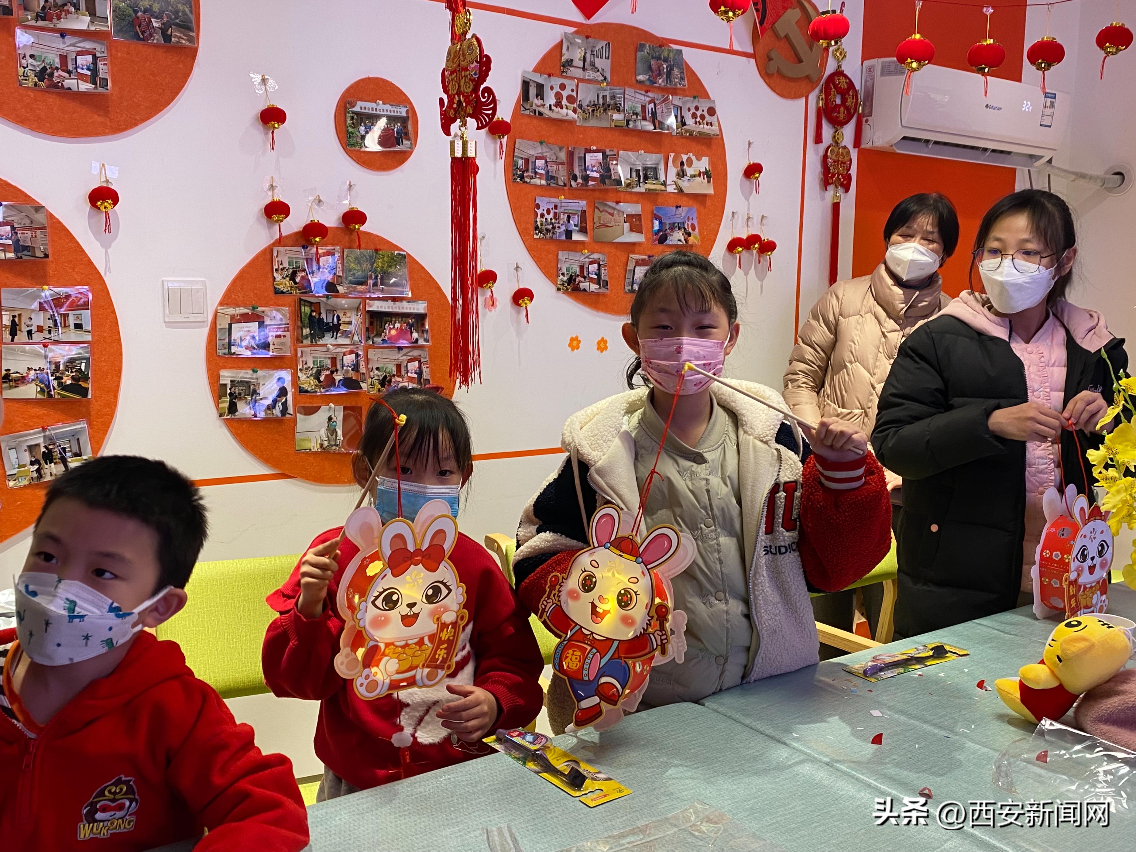 巧手做花灯浓浓亲子情,巧手做花灯冰雪文化季