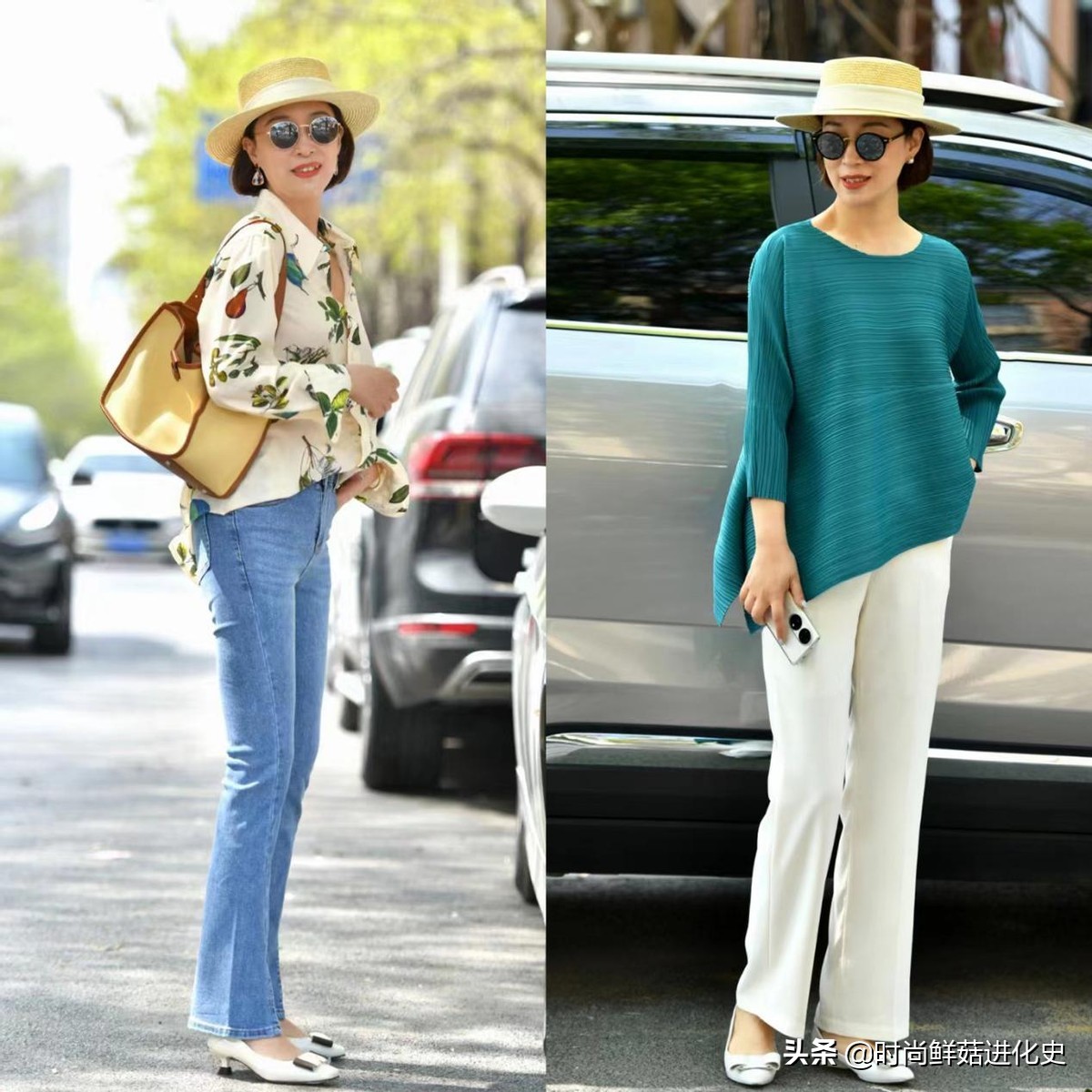 难怪T恤不流行了!今年“三宅弹簧衫”火了,50、60岁女人都爱穿