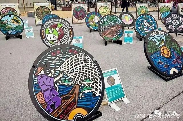 日本最惊人的井盖,真实的日本井盖