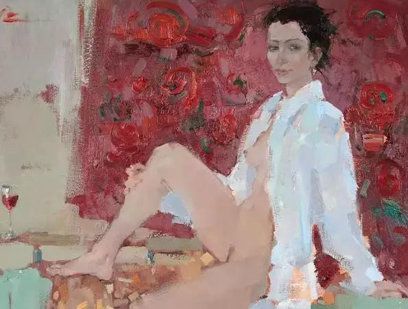 俄罗斯画家笔下的模特,俄罗斯画家笔下的女性肖像