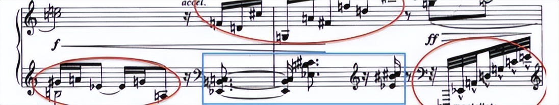 《勋伯格三首钢琴小品》第一首的音高组织与结构思维是什么？