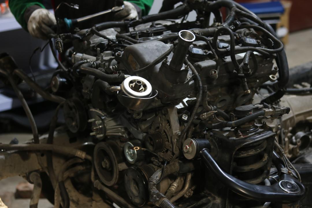 06年丰田霸道汽车翻新全过程,从山西拉回来的车