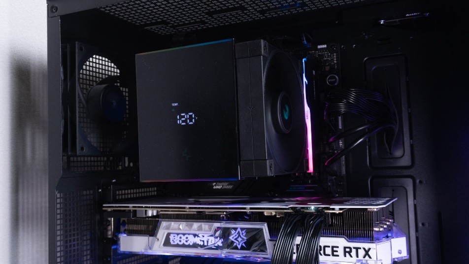 冰立方500s数显版风冷散热器,冰立方620散热器数显