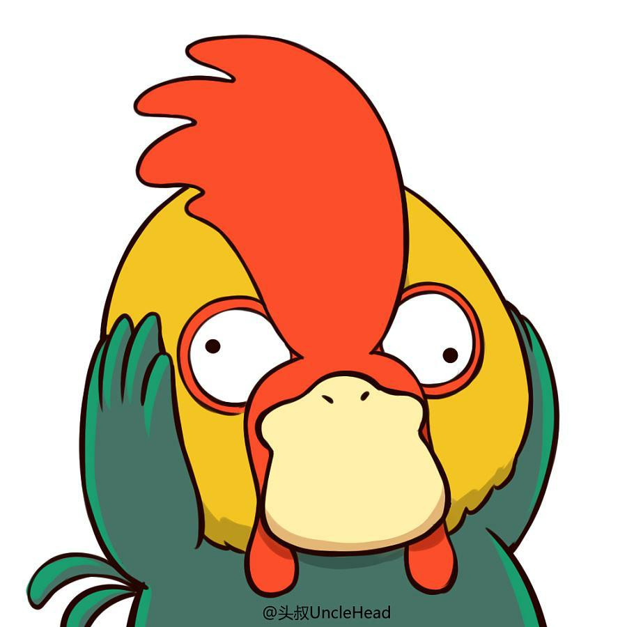 与可达鸭同类型的头像,动物可达鸭头像情侣