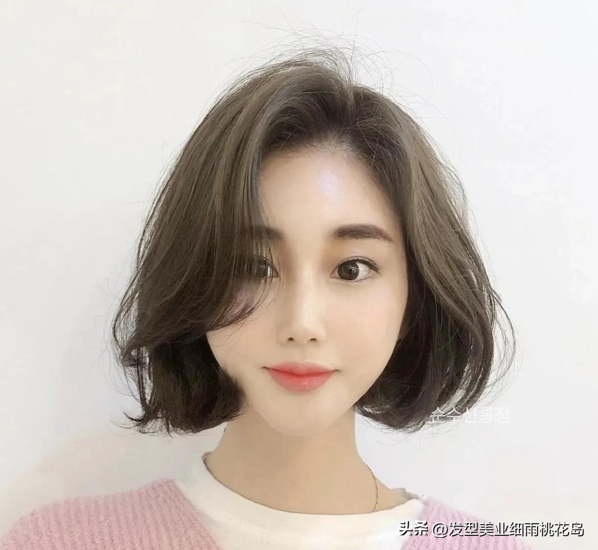 简单时尚易打理的短发烫图片,短发内烫和纹理烫哪个好看