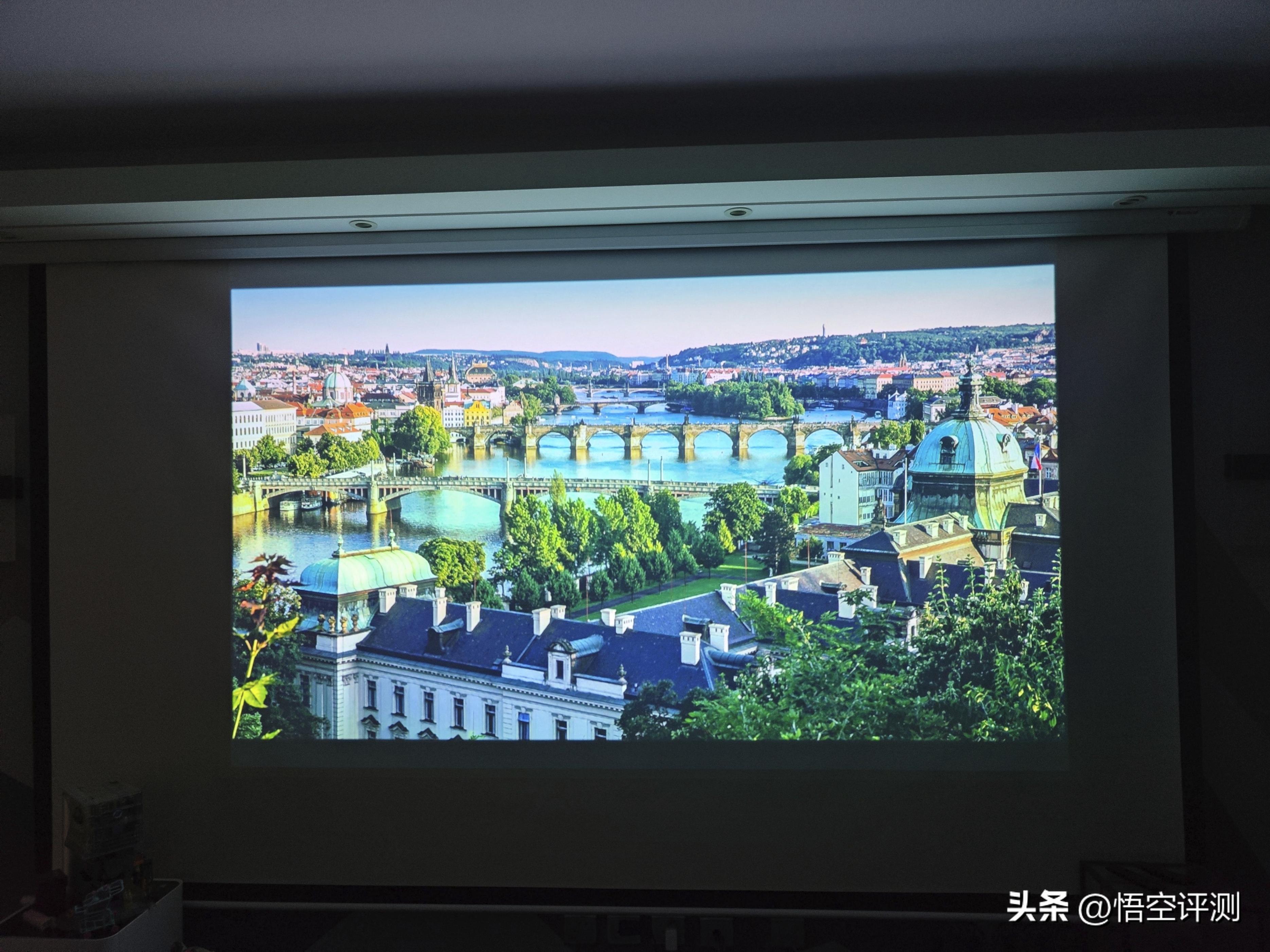 aocc1超短焦投影仪评测,3000亮度最高投影仪