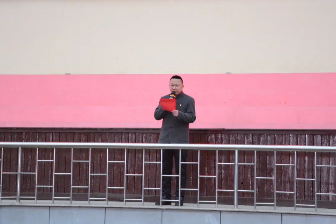 二中学校升旗仪式,聊城中学升旗仪式