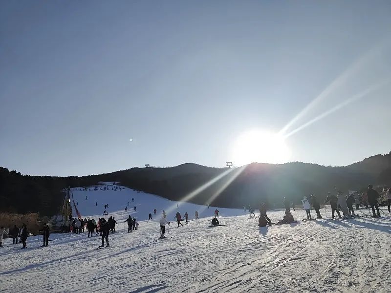 冬日鞍山温泉,鞍山冬日温泉