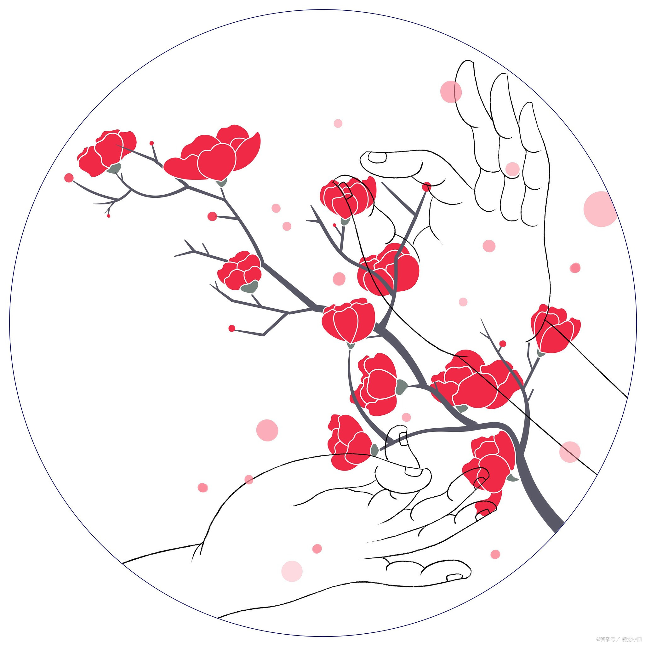 春天赏花,怎么发朋友圈才有格调,64首诗词来助力