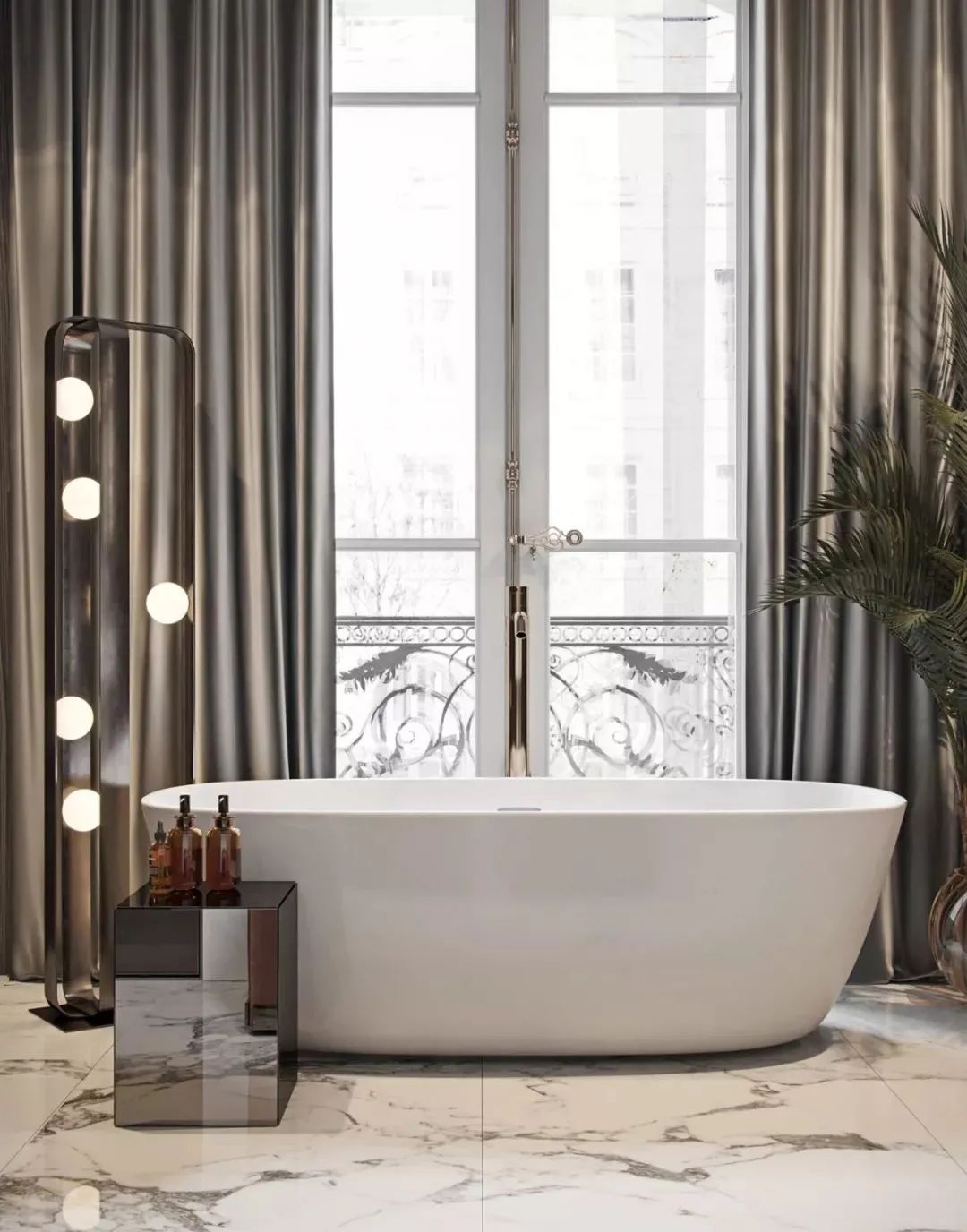 200方大平层法式轻奢装修风格,高品位的奢华大平层你值得品鉴