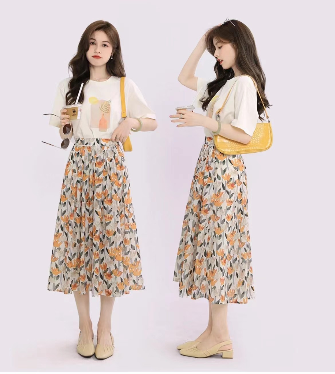 清爽女人味的裙子,干净清爽可爱的裙子