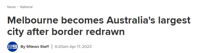 澳大利亚墨尔本人口2018,墨尔本和悉尼人口发展潜力